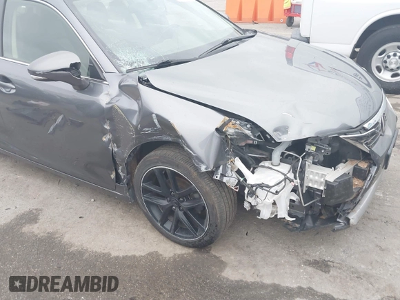 2014 Lexus CT 200h with VIN JTHKD5BH9E2182997, listed as a IAAI auction lot 41756156 with 105,983 mi miles and . Bid and sale history available at DreamBid. Image 6.