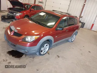 2003 Pontiac Vibe with VIN 5Y2SL62863Z429892, listed as a IAAI auction lot 41932245 with 249,937 mi miles. Bid and sale history available at carsss.com. Image 2.
