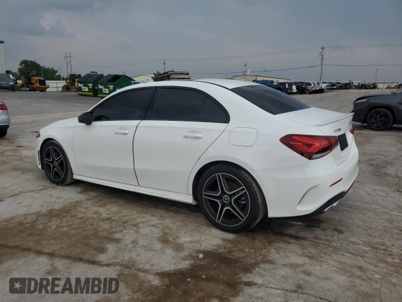 2019 Mercedes-Benz A 220 with VIN WDD3G4EB8KW006337, listed as a Copart auction lot 57532225 with 97,892 mi miles and Salvage title. Bid and sale history available at DreamBid. Image 2.