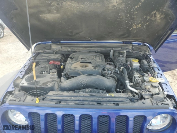2018 Jeep Wrangler Unlimited Sport with VIN 1C4HJXDN3JW203221, listed as a Copart auction lot 82275754 with 60,452 mi miles and Salvage Title. Bid and sale history available at carsss.com. Image 13.