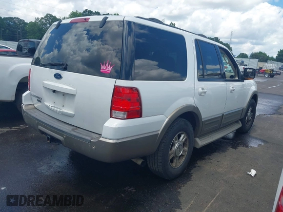 2004 Ford Expedition Eddie Bauer with VIN 1FMFU17L44LA19218, listed as a IAAI auction lot 42535133 with 205,603 mi miles and . Bid and sale history available at DreamBid. Image 4.