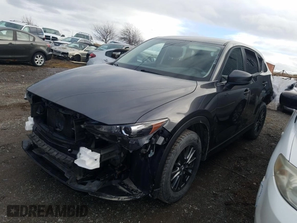 2017 Mazda CX-5 Sport with VIN JM3KFBBL2H0150866, listed as a Copart auction lot 53701145 with 65,110 mi miles and Salvage Title. Bid and sale history available at DreamBid. Image 1.