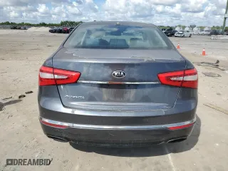 2014 Kia Cadenza Premium with VIN KNALN4D79E5134770, listed as a Copart auction lot 73569374 with 141,599 mi miles and Salvage Title. Bid and sale history available at carsss.com. Image 6.