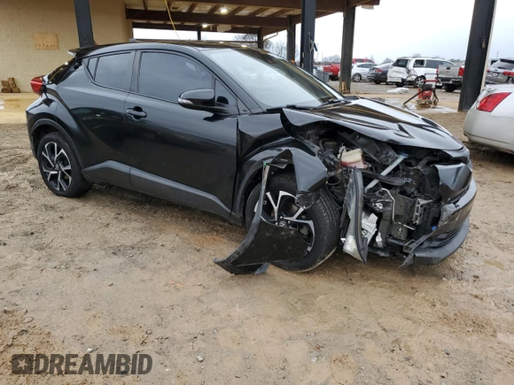 2018 Toyota C-HR XLE with VIN NMTKHMBX4JR015438, listed as a Copart auction lot 85294774 with 155,537 mi miles and Salvage Title. Bid and sale history available at carsss.com. Image 4.