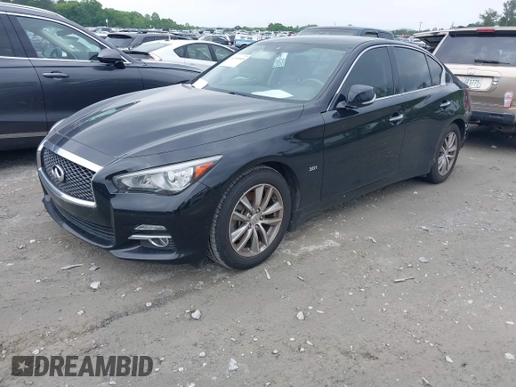 2017 Infiniti Q50 Premium with VIN JN1EV7AP5HM734023, listed as a IAAI auction lot 42118545 with 149,536 mi miles and . Bid and sale history available at DreamBid. Image 2.