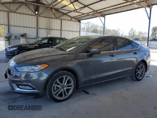 2017 Ford Fusion SE with VIN 3FA6P0H74HR198283, listed as a Copart auction lot 49866495 with 88,545 mi miles and Salvage Title. Bid and sale history available at carsss.com. Image 1.