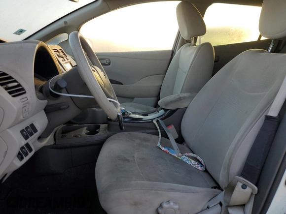 2011 Nissan LEAF SL with VIN JN1AZ0CP4BT009064, listed as a Copart auction lot 87850975 with 65,423 mi miles and Clean Title. Bid and sale history available at carsss.com. Image 7.