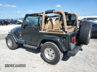 1997 Jeep Wrangler Sahara with VIN 1J4FY49S3VP528462, listed as a Copart auction lot 75415624 with 282,631 mi miles and Non Repairable. Bid and sale history available at carsss.com. Image 2.