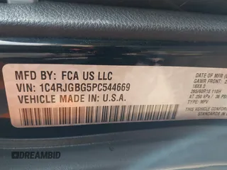 2023 Jeep Grand Cherokee Limited with VIN 1C4RJGBG5PC544669, listed as a IAAI auction lot 41683591 with 82,157 mi miles and . Bid and sale history available at DreamBid. Image 9.