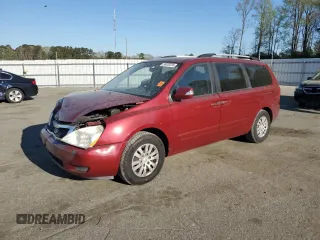 2011 Kia Sedona LX with VIN KNDMG4C73B6369139, listed as a Copart auction lot 52794875 with 176,512 mi miles and Salvage Title. Bid and sale history available at carsss.com. Image 1.