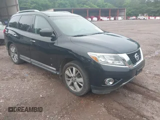 2015 Nissan Pathfinder S with VIN 5N1AR2MM5FC714373, listed as a IAAI auction lot 42291645 with 139,102 mi miles and . Bid and sale history available at DreamBid. Image 1.
