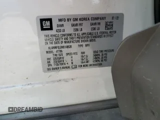 2022 Buick Encore GX Essence with VIN KL4MMFSL8NB148628, listed as a Copart auction lot 49227105 with 19,872 mi miles and Salvage title. Bid and sale history available at DreamBid. Image 14.