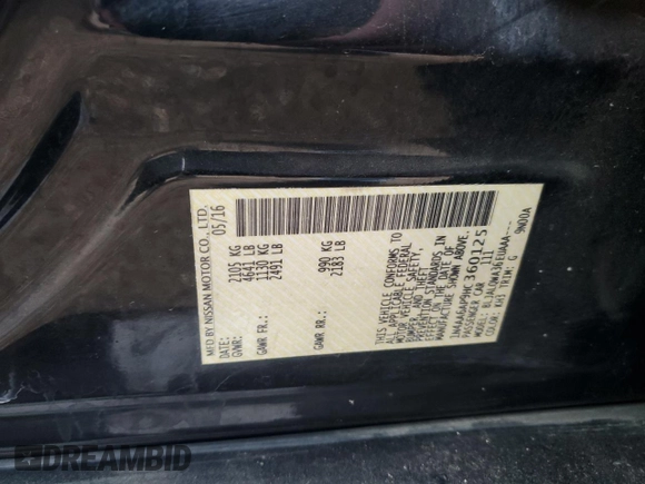 2017 Nissan Maxima SV z VIN 1N4AA6AP9HC360125, wystawiony jako Copart lot #54058155 z przebiegiem 107 260 mil mil oraz Szkoda całkowita • Salvage title. Historia ofert i sprzedaży dostępna na DreamBid. Obrazek 13.