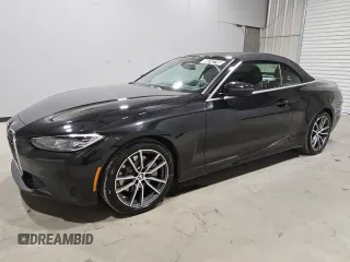 2024 BMW 4 Series 430i xDrive with VIN WBA43AT02RCR77255, listed as a Copart auction lot 49742745 with 17,944 mi miles and Clean Title. Bid and sale history available at carsss.com. Image 1.
