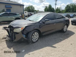 2013 Buick LaCrosse Leather with VIN 1G4GC5ER8DF260235, listed as a Copart auction lot 53785445 with 116,424 mi miles and Salvage title. Bid and sale history available at DreamBid. Image 1.