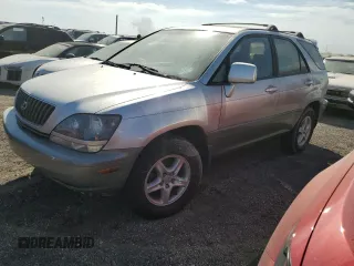 2000 Lexus RX 300 with VIN JT6HF10U8Y0138334, listed as a Copart auction lot 74931824 with 0 mi miles and Salvage Title. Bid and sale history available at carsss.com. Image 1.