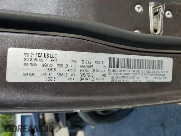2017 Jeep Patriot Sport with VIN 1C4NJPBA2HD102356, listed as a Copart auction lot 52963505 with 127,071 mi miles and Salvage Title. Bid and sale history available at DreamBid. Image 14.