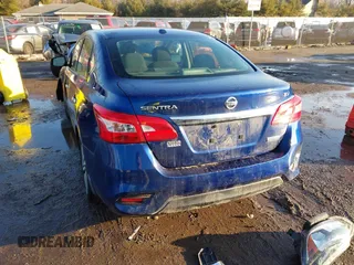 2019 Nissan Sentra SR with VIN 3N1AB7AP3KY377064, listed as a IAAI auction lot 41662474 with 91,479 mi miles and . Bid and sale history available at DreamBid. Image 3.