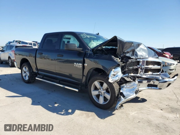 2020 Ram 1500 Classic Tradesman with VIN 3C6RR6KT0LG290092, listed as a Copart auction lot 80612684 with 0 mi miles and Salvage Title. Bid and sale history available at carsss.com. Image 4.