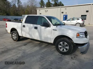 2006 Ford F-150 XLT with VIN 1FTPW12V96KC51012, listed as a Copart auction lot 44041545 with 284,527 mi miles and Salvage Title. Bid and sale history available at carsss.com. Image 4.