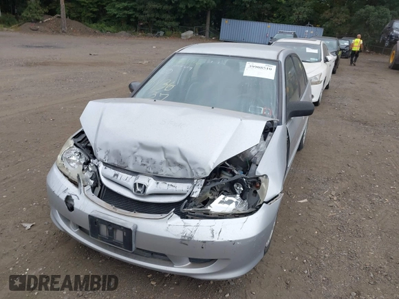 2005 Honda Civic LX with VIN 2HGES16595H523708, listed as a IAAI auction lot 40424176 with 60,593 mi miles and . Bid and sale history available at DreamBid. Image 6.
