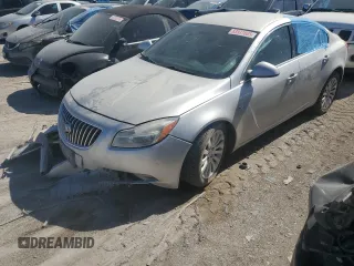 2011 Buick Regal CXL RL1 with VIN W04GN5EC0B1002001, listed as a Copart auction lot 63931805 with Not provided miles and Salvage title. Bid and sale history available at DreamBid. Image 1.