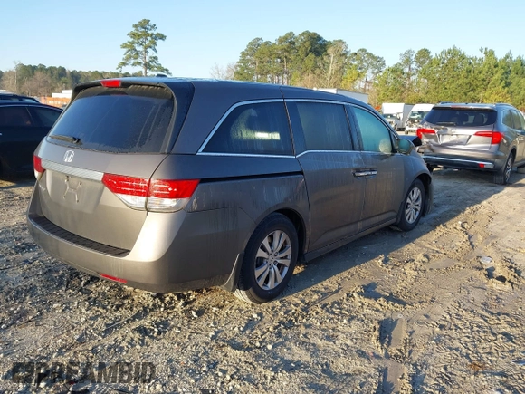 2016 Honda Odyssey EX-L with VIN 5FNRL5H60GB074826, listed as a IAAI auction lot 41733197 with Not Provided miles and . Bid and sale history available at DreamBid. Image 4.
