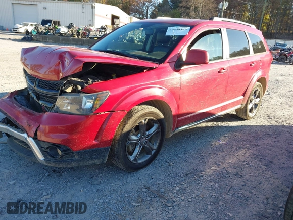 2017 Dodge Journey Crossroad Plus z VIN 3C4PDCGG1HT548160, wystawiony jako IAAI lot #40948489 z przebiegiem 129 427 mil mil oraz . Historia ofert i sprzedaży dostępna na DreamBid. Obrazek 21.