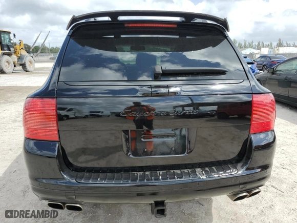 2005 Porsche Cayenne Turbo with VIN WP1AC29P85LA92566, listed as a Copart auction lot 51127465 with 105,489 mi miles and Salvage Title. Bid and sale history available at carsss.com. Image 6.