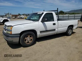 2004 Chevrolet Silverado 1500 Work Truck with VIN 1GCEC14V74E190705, listed as a Copart auction lot 54403205 with 305,407 mi miles and Clean Title. Bid and sale history available at carsss.com. Image 1.