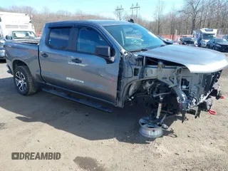 2019 Chevrolet Silverado 1500 Custom Trail Boss with VIN 3GCPYCEF5KG148682, listed as a IAAI auction lot 41826656 with 54,682 mi miles. Bid and sale history available at carsss.com. Image 1.