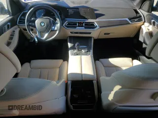 2022 BMW X5 sDrive40i with VIN 5UXCR4C07N9K91362, listed as a Copart auction lot 47933285 with 61,766 mi miles and Salvage Title. Bid and sale history available at carsss.com. Image 8.