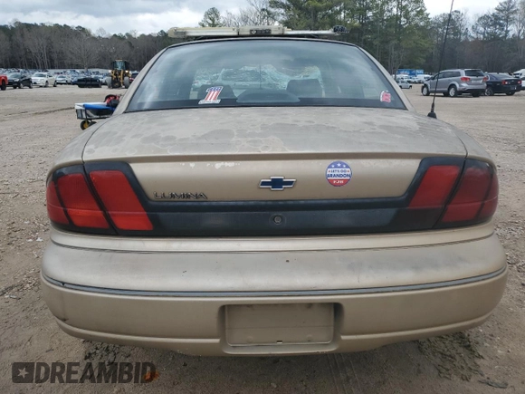 1995 Chevrolet Lumina with VIN 2G1WL52M9S9182457, listed as a Copart auction lot 50322905 with 155,435 mi miles and Salvage Title. Bid and sale history available at DreamBid. Image 6.