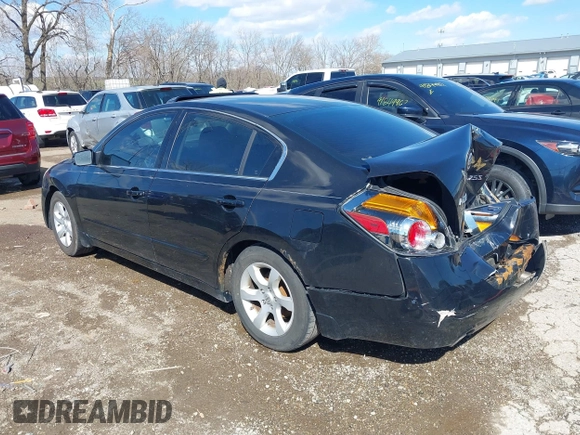 2008 Nissan Altima 2.5 with VIN 1N4AL21E68N502789, listed as a IAAI auction lot 41865109 with 182,407 mi miles. Bid and sale history available at carsss.com. Image 3.