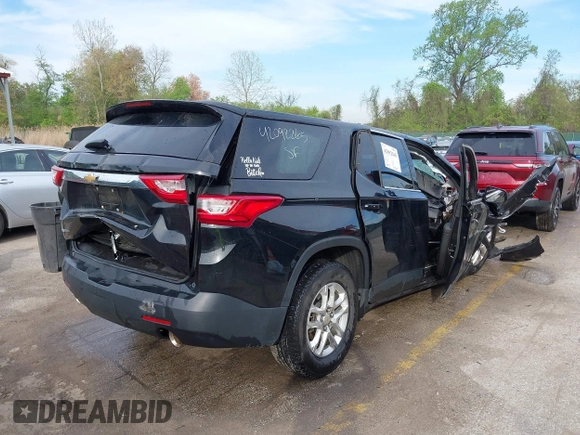 2020 Chevrolet Traverse LS with VIN 1GNERFKW8LJ171200, listed as a IAAI auction lot 42092265 with Not provided miles and . Bid and sale history available at DreamBid. Image 4.