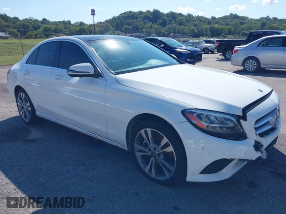 2020 Mercedes-Benz C 300 with VIN W1KWF8EB8LR593114, listed as a IAAI auction lot 40406690 with 83,798 mi miles and . Bid and sale history available at DreamBid. Image 1.