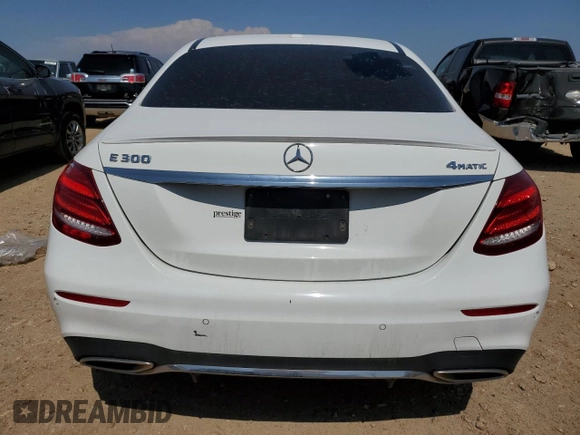 2017 Mercedes-Benz E 300 Luxury with VIN WDDZF4KB5HA041036, listed as a Copart auction lot 53198655 with 105,824 mi miles and Clean title. Bid and sale history available at DreamBid. Image 6.