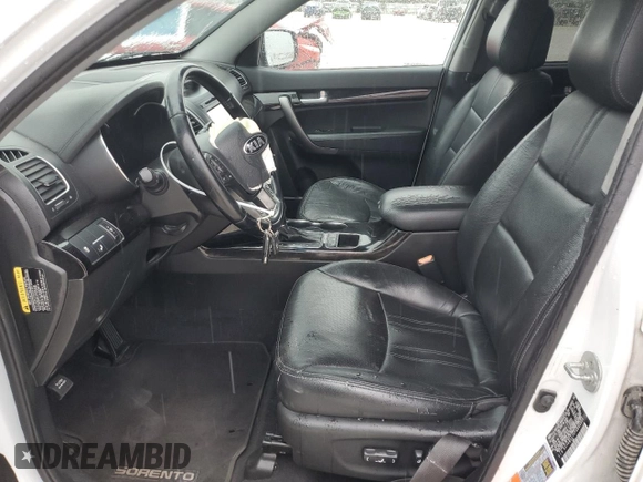 2015 Kia Sorento SX with VIN 5XYKW4A76FG644504, listed as a Copart auction lot 46346555 with 210,345 mi miles and Salvage Title. Bid and sale history available at carsss.com. Image 7.