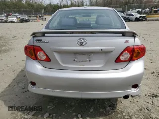 2010 Toyota Corolla with VIN 2T1BU4EEXAC457317, listed as a Copart auction lot 51596195 with 203,296 mi miles and Salvage Title. Bid and sale history available at carsss.com. Image 6.