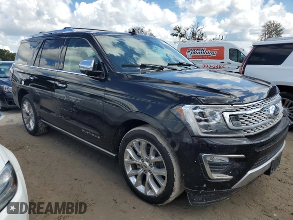 2019 Ford Expedition Platinum with VIN 1FMJU1LT1KEA84917, listed as a Copart auction lot 74774404 with 0 mi miles and Non Repairable. Bid and sale history available at carsss.com. Image 4.