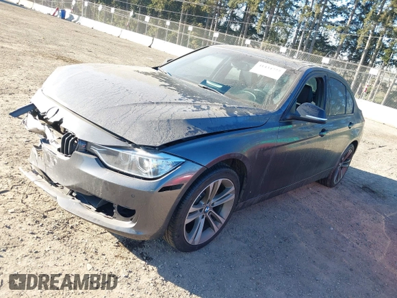 2013 BMW 3 Series 328i xDrive with VIN WBA3B5G51DNS04317, listed as a IAAI auction lot 41434777 with 1 mi miles. Bid and sale history available at carsss.com. Image 18.
