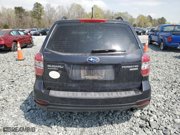 2015 Subaru Forester 2.5i with VIN JF2SJABC0FH470057, listed as a Copart auction lot 51430305 with 61,010 mi miles and Salvage Title. Bid and sale history available at carsss.com. Image 6.