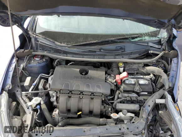 2019 Nissan Sentra SV with VIN 3N1AB7APXKY309389, listed as a Copart auction lot 78387194 with 55,669 mi miles and Salvage Title. Bid and sale history available at carsss.com. Image 12.