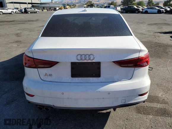 2017 Audi A3 Sedan Premium Plus with VIN WAUGUGFF6H1031585, listed as a Copart auction lot 66361714 with 95,818 mi miles and Salvage Title. Bid and sale history available at carsss.com. Image 6.