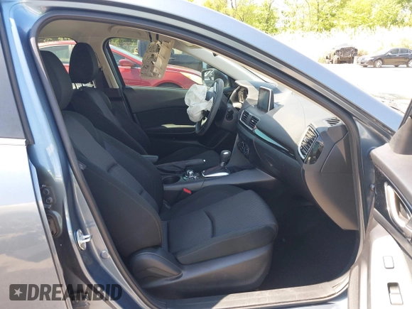 2015 Mazda 3 i Touring with VIN 3MZBM1L79FM187074, listed as a IAAI auction lot 42147375 with 23,394 mi miles and . Bid and sale history available at DreamBid. Image 5.
