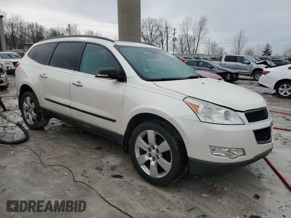2011 Chevrolet Traverse LTZ with VIN 1GNKVLED7BJ205052, listed as a Copart auction lot 47193905 with 148,282 mi miles and Clean Title. Bid and sale history available at DreamBid. Image 4.