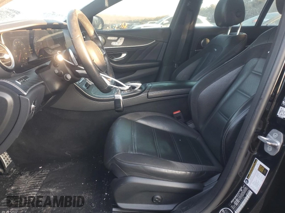 2018 Mercedes-Benz E-Class AMG E 43 with VIN WDDZF6EBXJA393798, listed as a Copart auction lot 42080735 with 99,981 mi miles and Salvage Title. Bid and sale history available at carsss.com. Image 7.