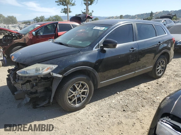 2014 Mazda CX-9 Touring with VIN JM3TB3CA7E0429194, listed as a Copart auction lot 58377965 with 129,101 mi miles and Salvage title. Bid and sale history available at DreamBid. Image 1.
