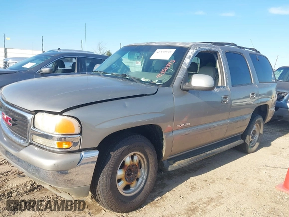 2001 GMC Yukon SLT with VIN 1GKEK13T81J272825, listed as a IAAI auction lot 41350595 with 349,413 mi miles. Bid and sale history available at carsss.com. Image 2.