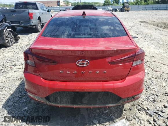 2020 Hyundai Elantra SEL z VIN KMHD84LF2LU072862, wystawiony jako Copart lot #57623105 z przebiegiem 133 128 mil mil oraz Szkoda całkowita • Salvage title. Historia ofert i sprzedaży dostępna na DreamBid. Obrazek 6.